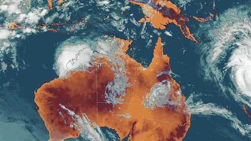 Tropical Cyclone Yasi builds off Queensland