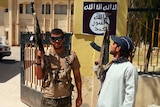 Islamic State fighters in Iraq