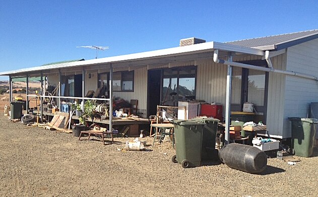 Shots were fired and two people stabbed