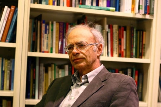 Australian bioethicist and philosopher Peter Singer