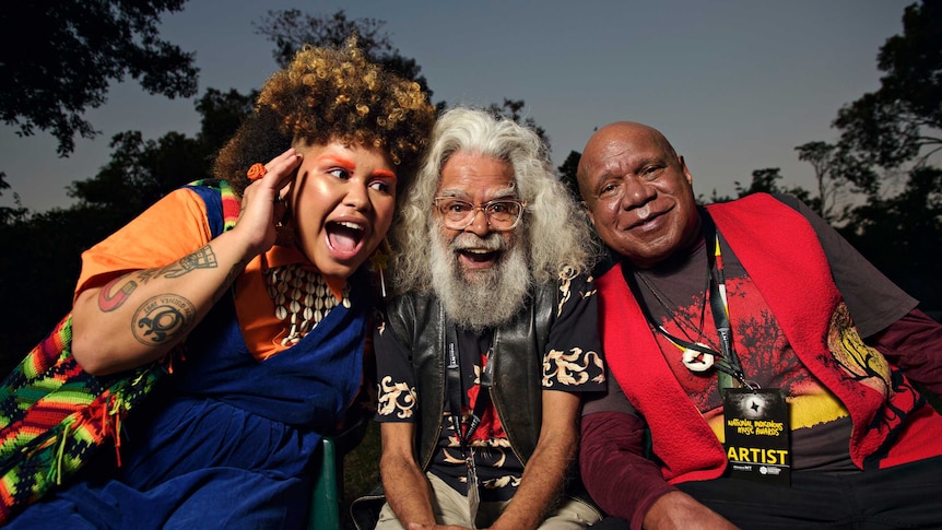 Jack Charles and Archie Roach with Kaiit