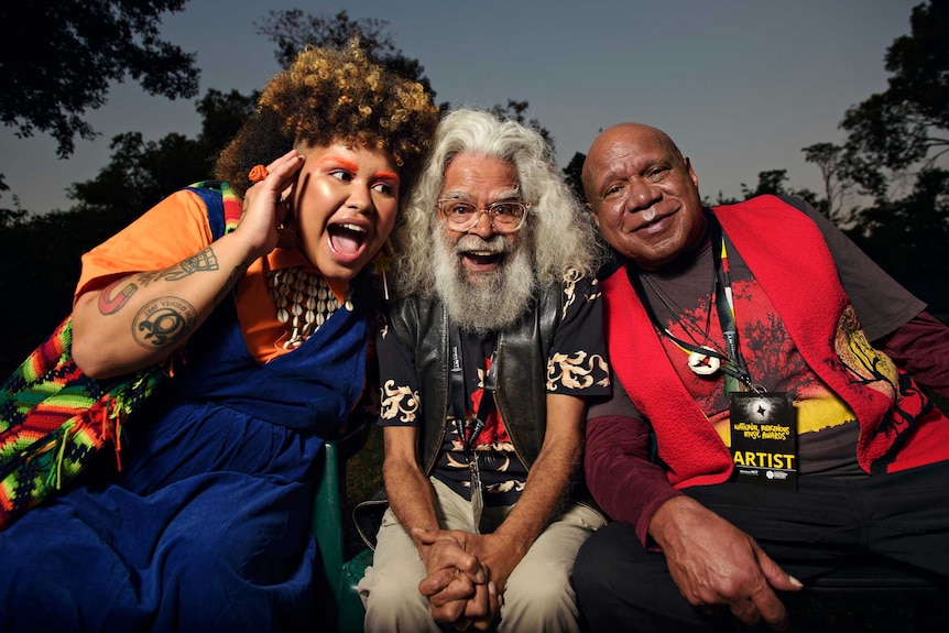 Jack Charles and Archie Roach with Kaiit