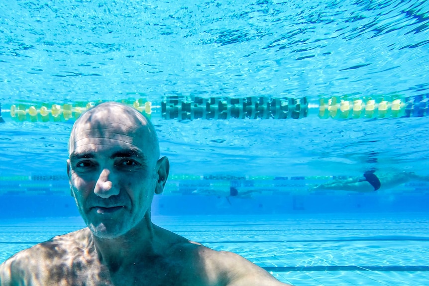 Paul Kelly at the Harold Holt Memorial Swimming Centre
