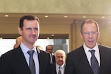 Bashar al-Assad meets Sergei Lavrov for talks