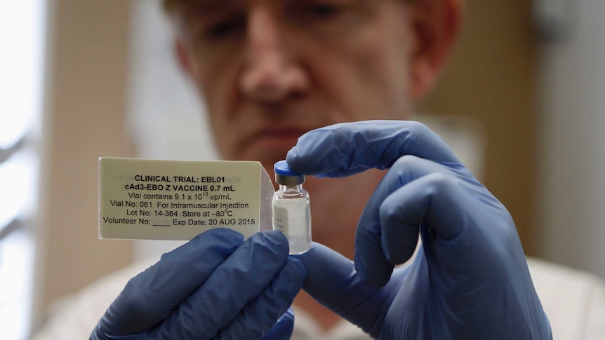 GlaxoSmithKline's experimental Ebola vaccine