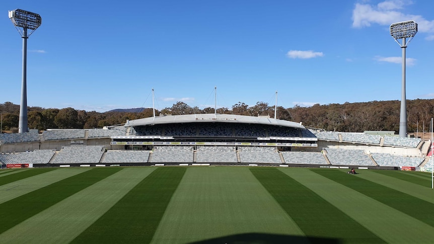 Arena sportsground in the ACT.