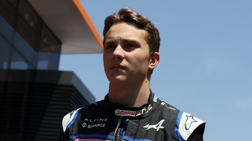 Oscar Piastri at the Spanish Grand Prix in 2022. 