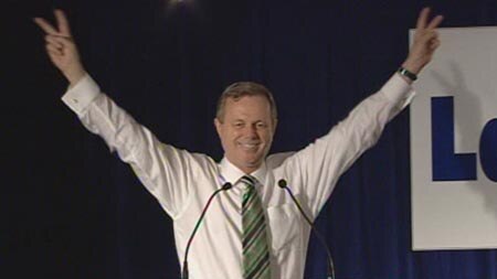 Mike Rann after winning the 2006 state election.