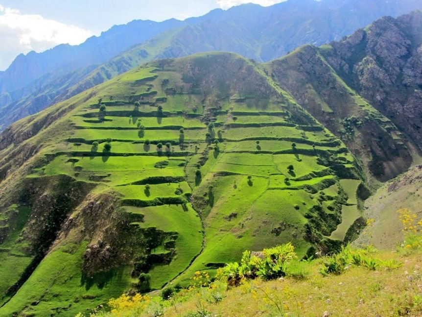 Mountains in Afghanistan's Badakhshan region