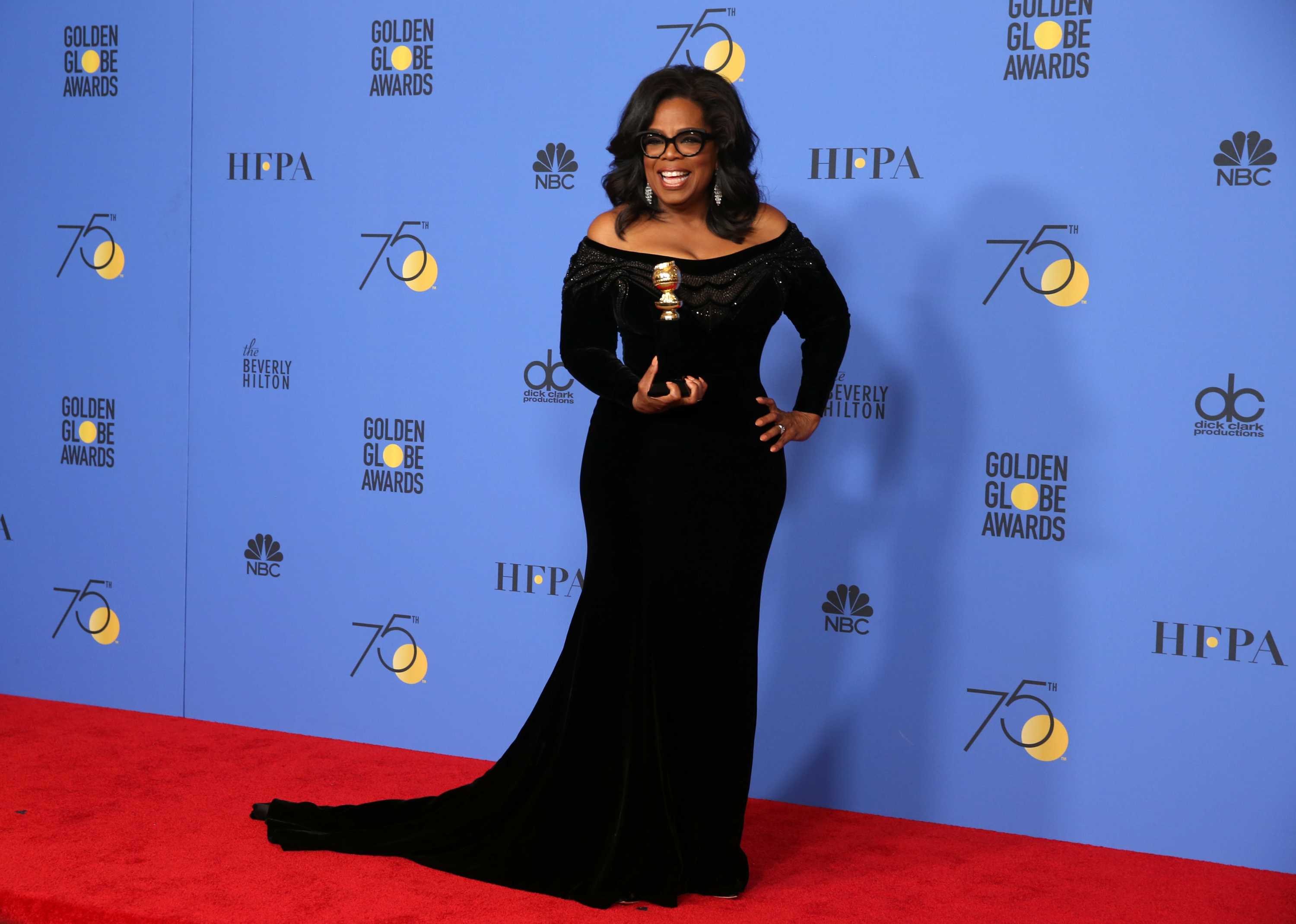 Golden Globes 2018: Oprah Winfrey Brings The Crowd To Its Feet With ...