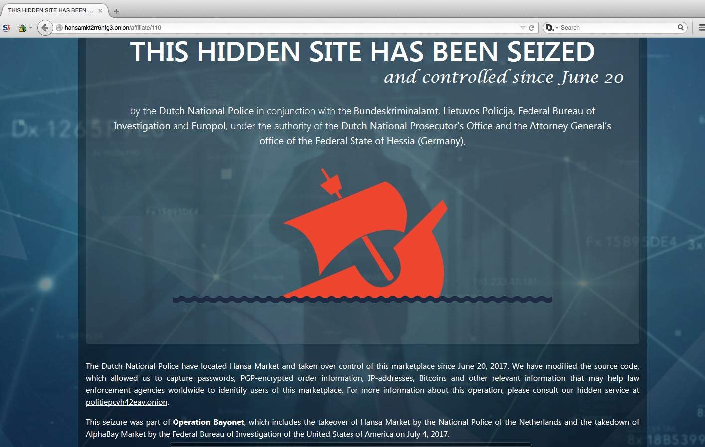 AFP hunts Australian dark net users after sites taken down - ABC News