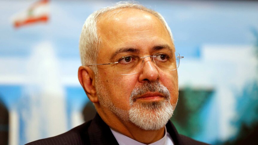 Iran's Foreign Minister Mohammad Javad Zarif.