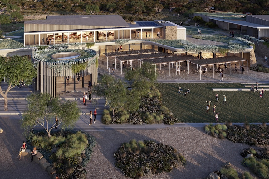 Artist's impression of a proposed development at Smiths Beach.
