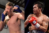 Composite image of Jeff Horn and Manny Pacquiao