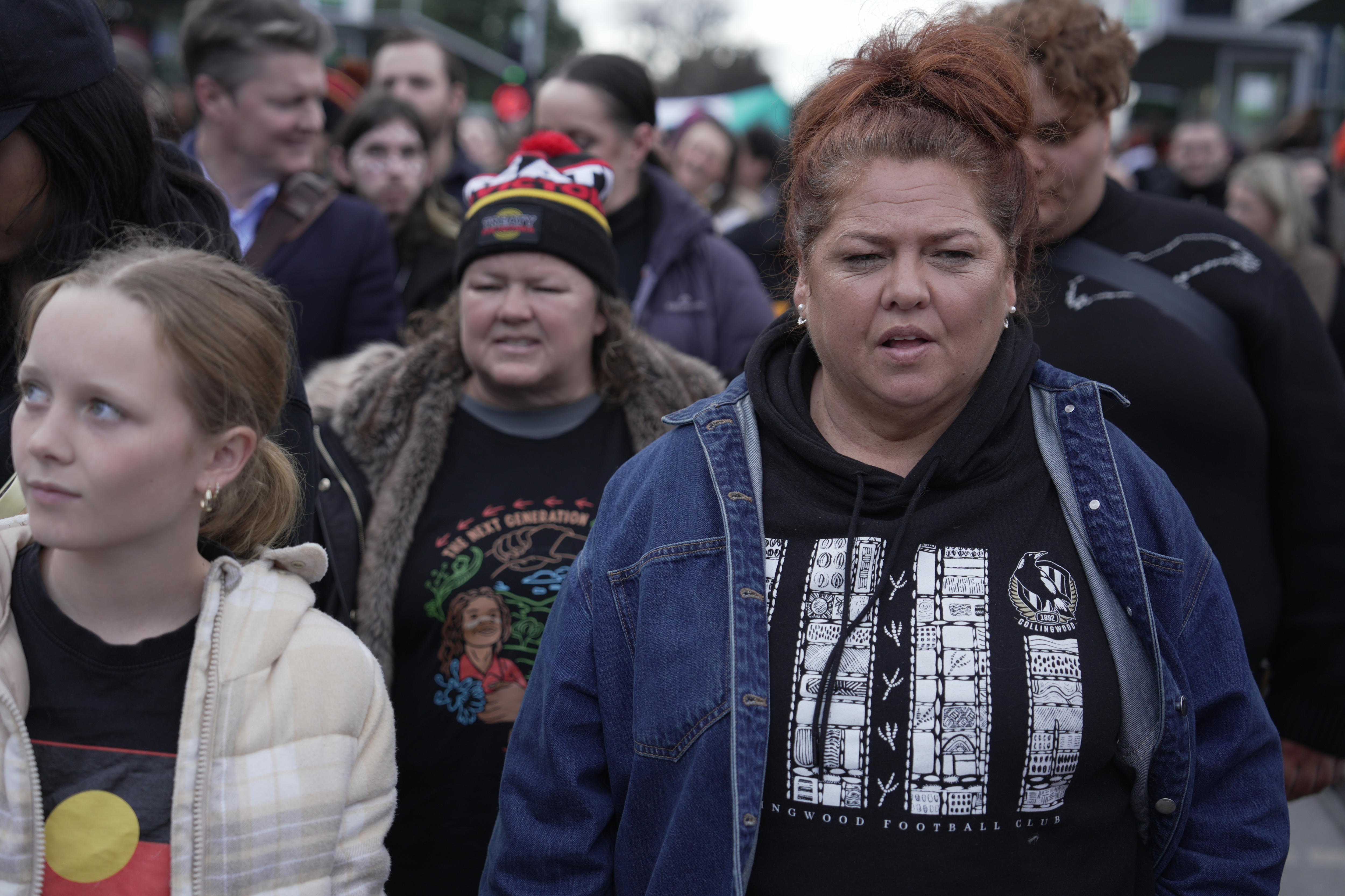 Jodie Sizer at NAIDOC march