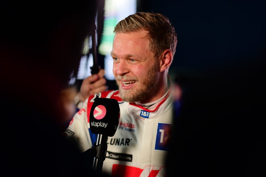 Haas' Magnussen shocks F1 with first pole at Brazilian GP - The