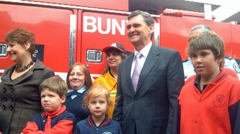 .Premier John Brumby visited the Bunyip Primary School on to launch the plan.