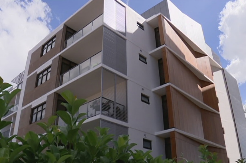 New apartments in Green Square in Sydney that have been set aside for community housing. April 2017