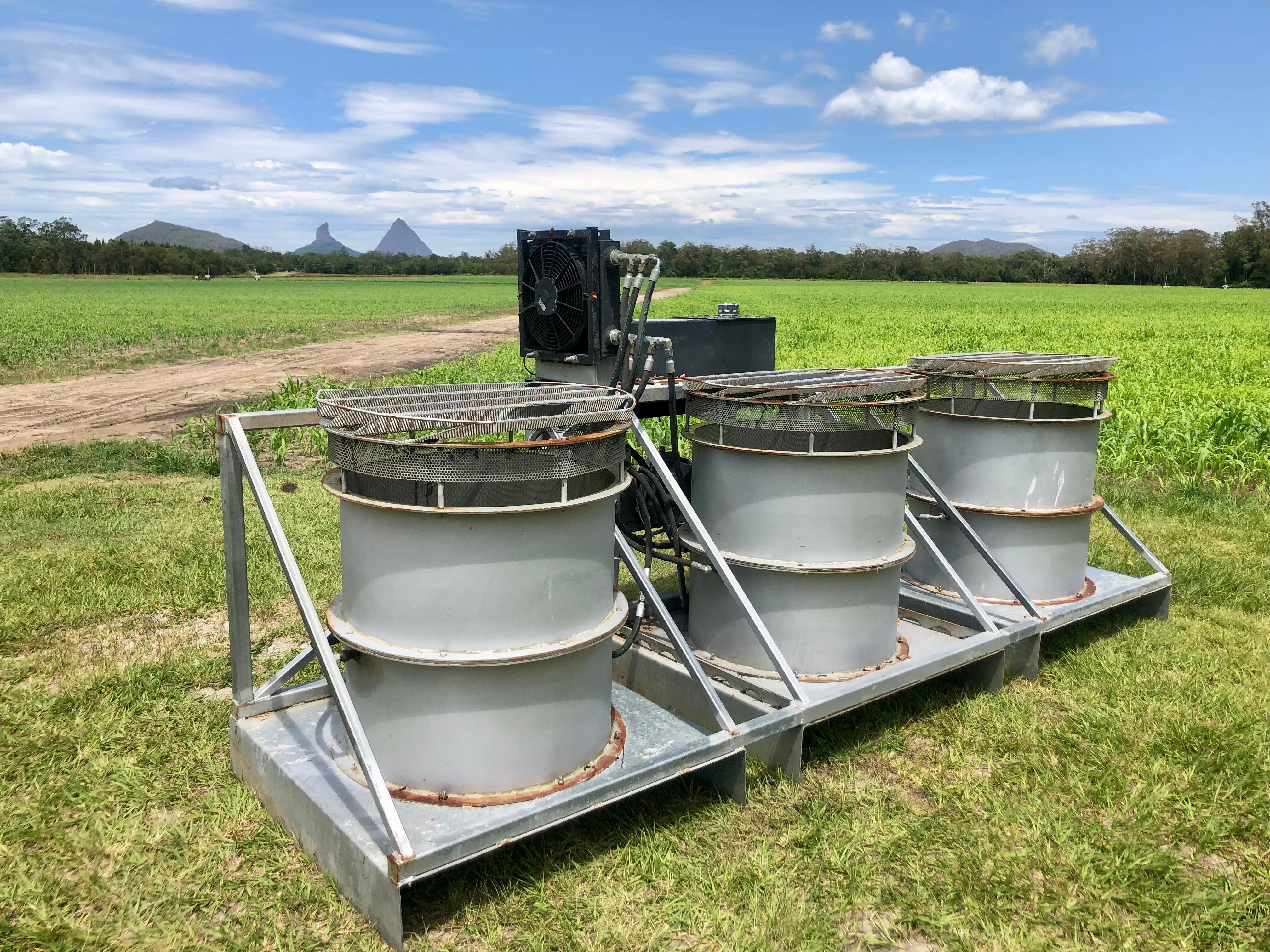 Australian Organic Farmer of the Year unleashes bug vacuum to tackle