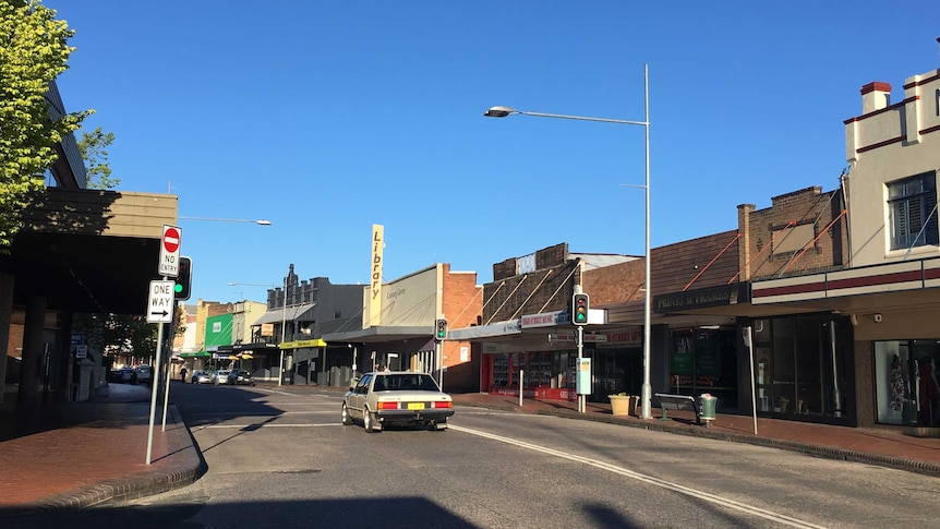 Lithgow main street