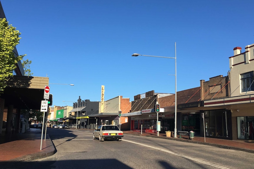 Lithgow main street