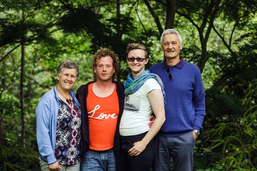 Matty Wright with parents of Roen Marg and Sweis Meijers