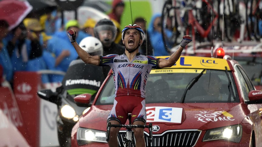 Rodriguez wins 12th stage of Tour de France