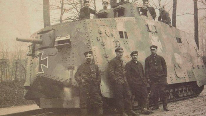 Mephisto: the only remaining WW1 German A7V tank episode artwork