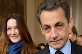 Nicolas Sarkozy casts his ballot