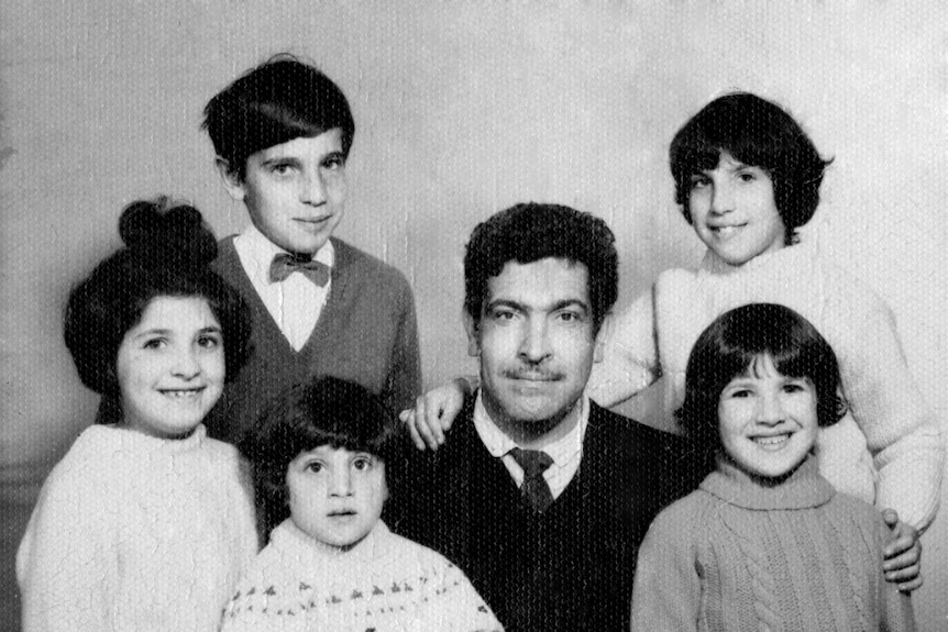 Family photo of the Assafiri family