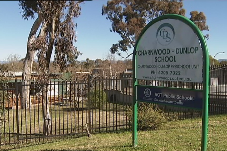 Video still: External of the Charnwood Dunlop Primary School preschool unit. July 2012.