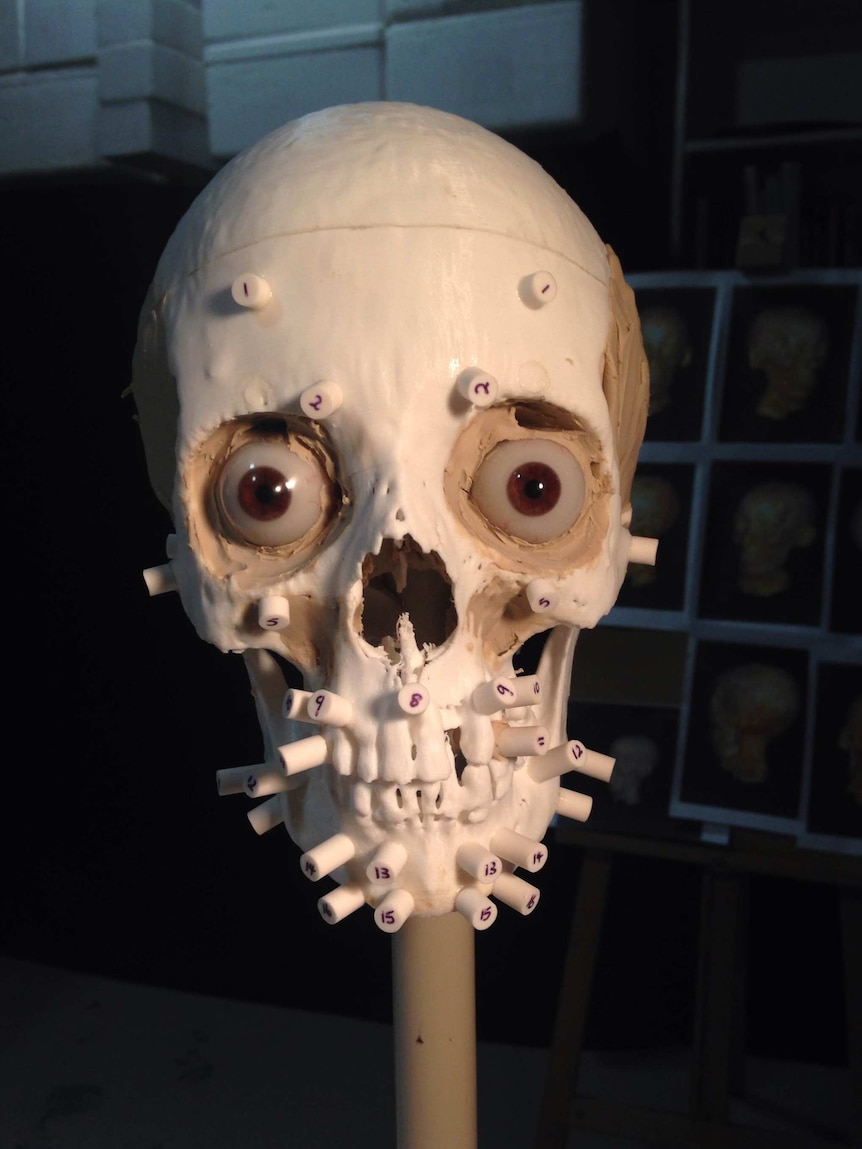 Mummy facial reconstruction