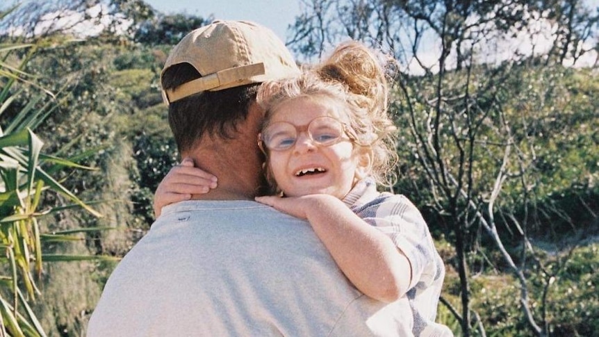 Joel Hood and his daughter Maeve.