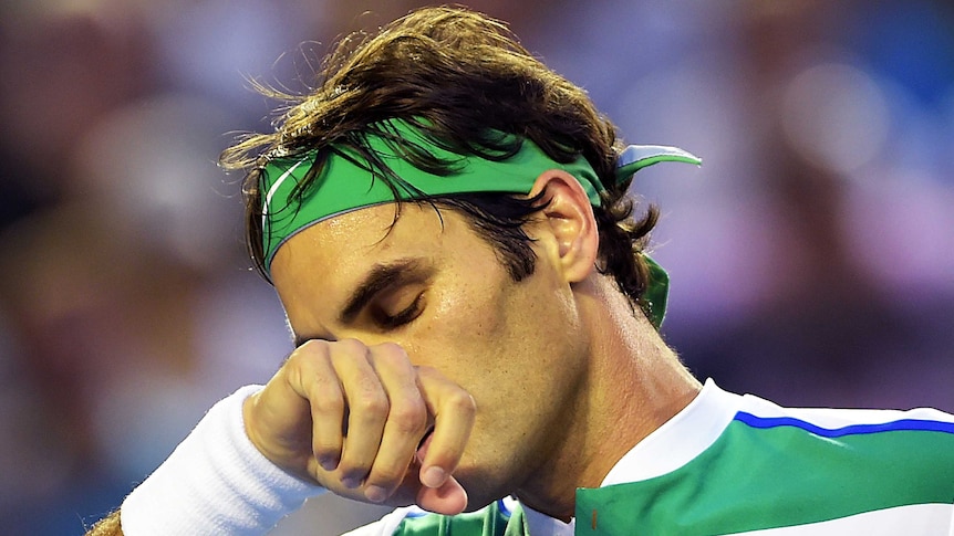 Federer takes a break against Djokovic