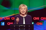 US Democratic presidential candidates square off in first official debate