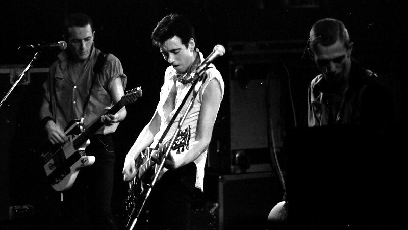 The Clash playing in Oslo, Norway in 1980.