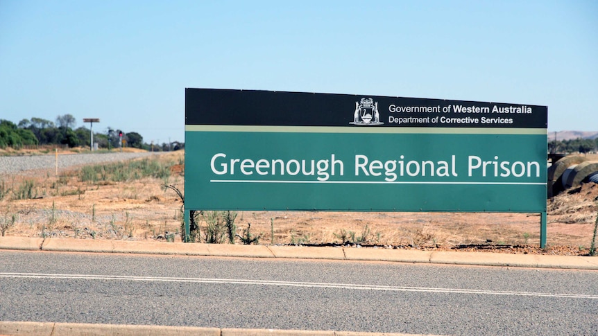 Greenough Regional Prison sign