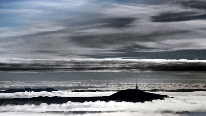 Black Mountain from Mount Taylor.