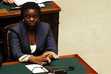 Congo-born Italian minister for integration Cecile Kyenge sits in the lower house of the Italian parliament.