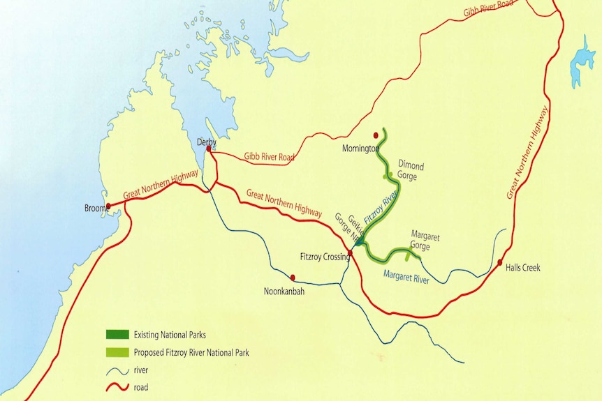 Proposed Fitzroy River National Park