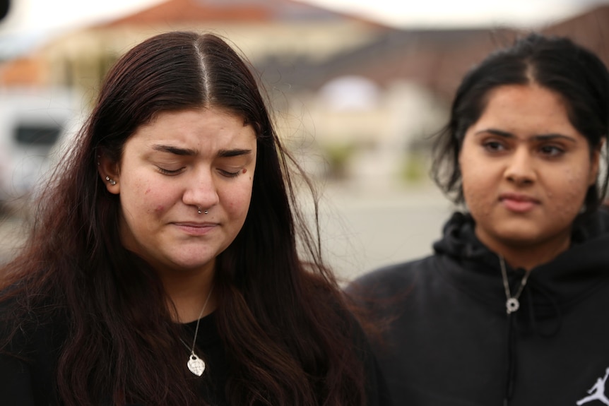 Two women look upset