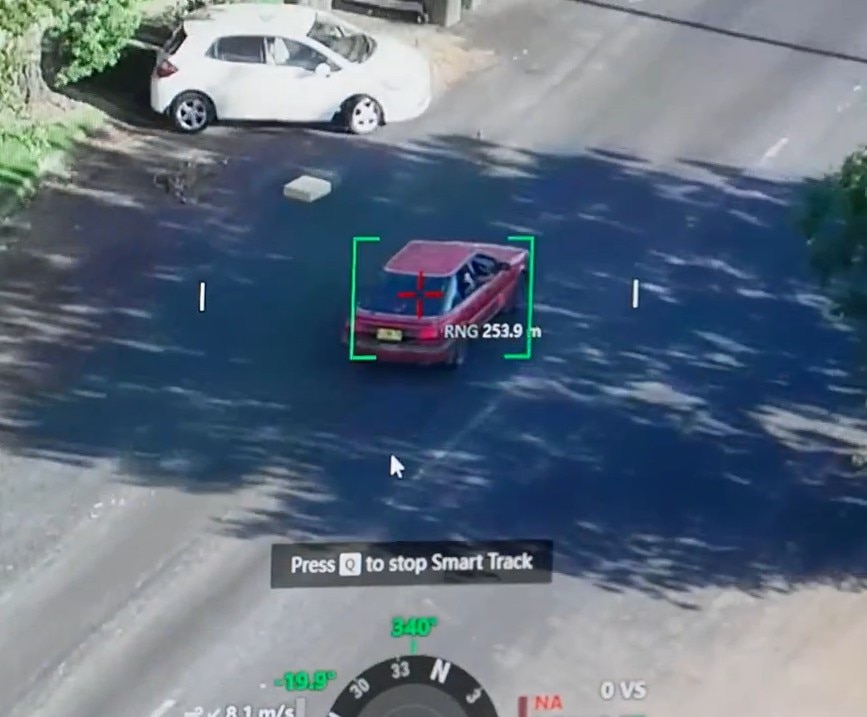 Police drones 'not about surveillance' over troubled town