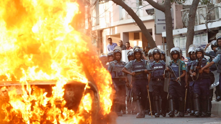 Heightened clashes in Bangladesh