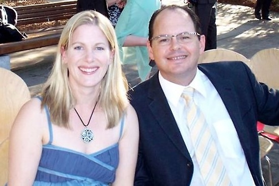Jeff Waters and his wife