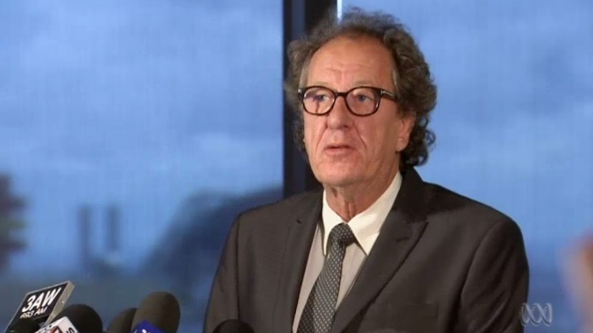 Geoffrey Rush has filed defamation proceedings against the Daily Telegraph