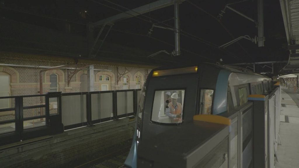 Testing begins for new south-west Sydney Metro line - ABC News