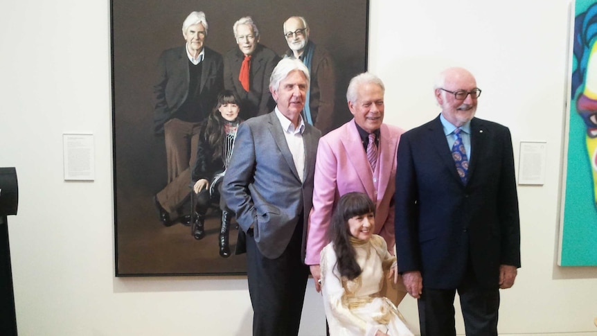 The Seekers have been immortalised in oil, donating a current portrait of them to the National Portrait Gallery.