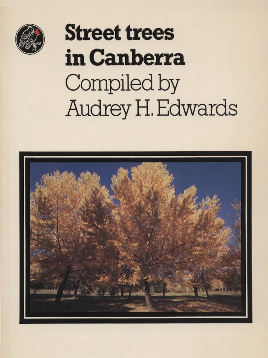 The cover of the book Street Trees of Canberra by Audrey H. Edwards.
