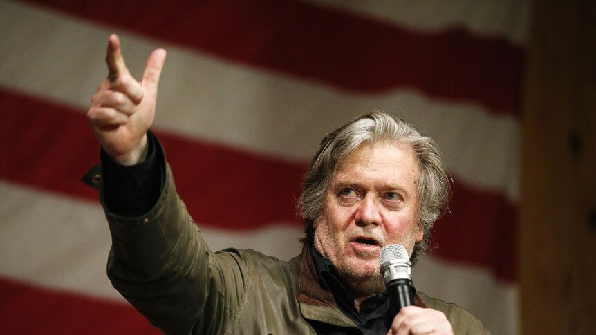 Steve Bannon slams the Republican party over its handling of Roy Moore case