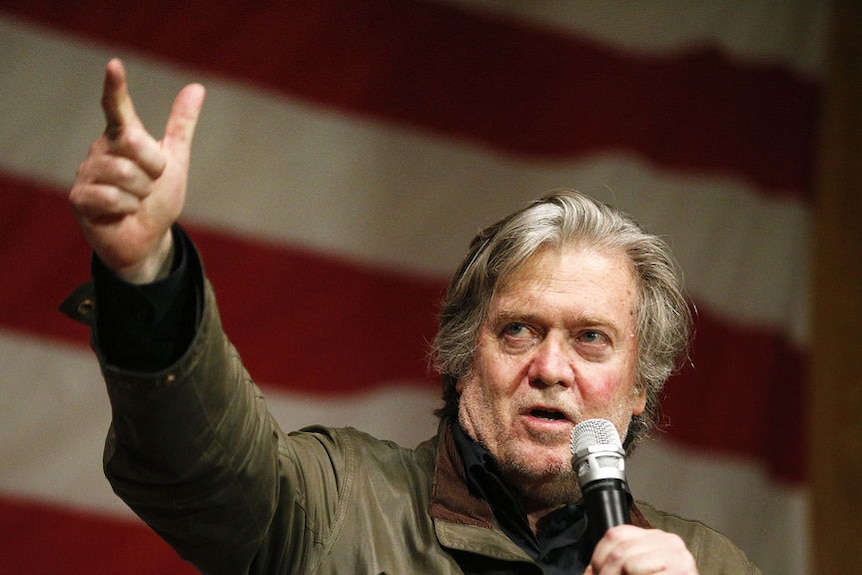 Steve Bannon slams the Republican party over its handling of Roy Moore case